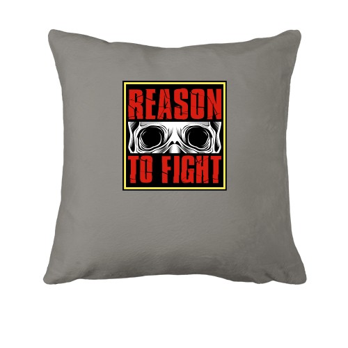 Подушка Reason to fight Череп