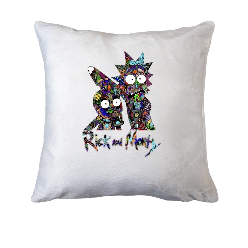 Подушка Рик и Морти из принтов