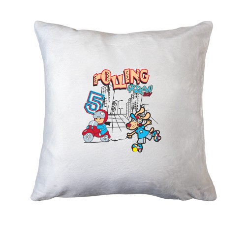 Подушка Rolling urban boy
