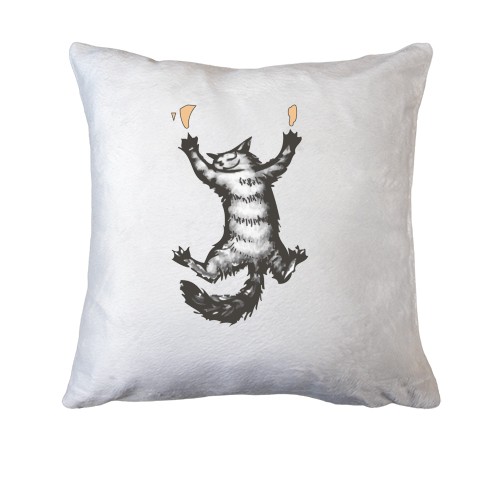 Подушка Счастливый кот