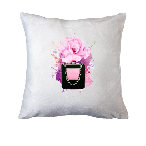 Подушка Шанель акварель