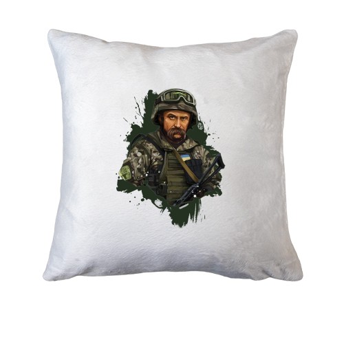 Подушка Шевченко в военной форме
