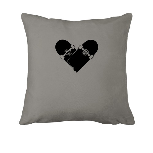 Подушка Skate-heart