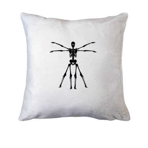 Подушка Скелет-Да-Винчи
