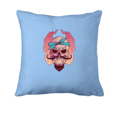 Подушка Skull with mustache
