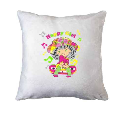 Подушка Strawberry Shortcake - Happy girl