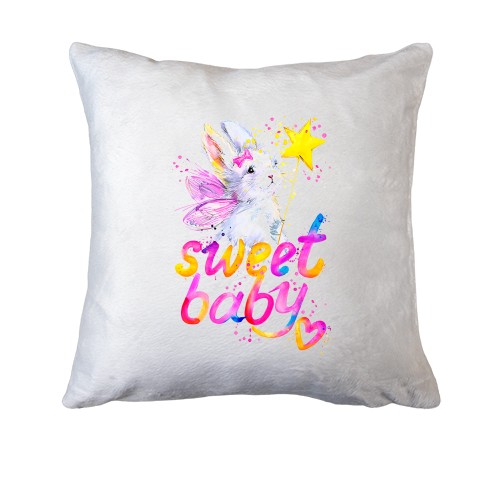 Подушка Sweet baby с зайчиком