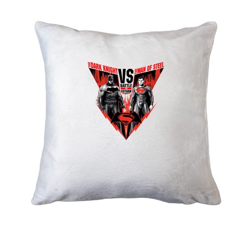 Подушка The dark knight VS The man of steel