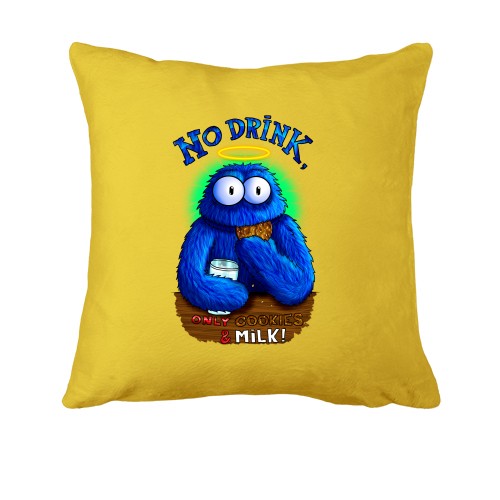 Подушка Тільки печеньки і молоко