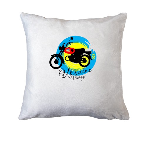 Подушка Ukraine Vintage (мопед Карпаты)