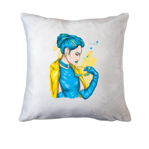 Подушка Українська дівчина (ART Style)