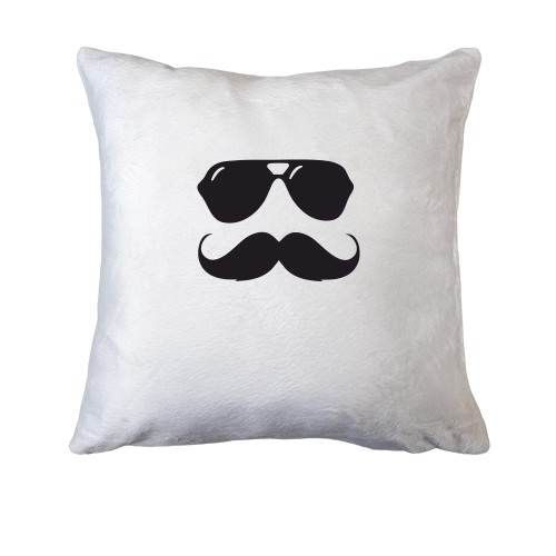 Подушка Усатый хиппи