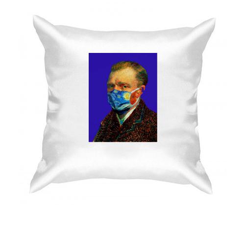 Подушка Ван Гог в масці