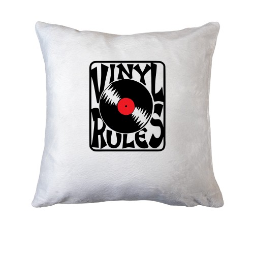 Подушка Vinyl Rules