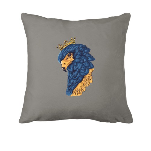 Подушка Yellow-blue bird