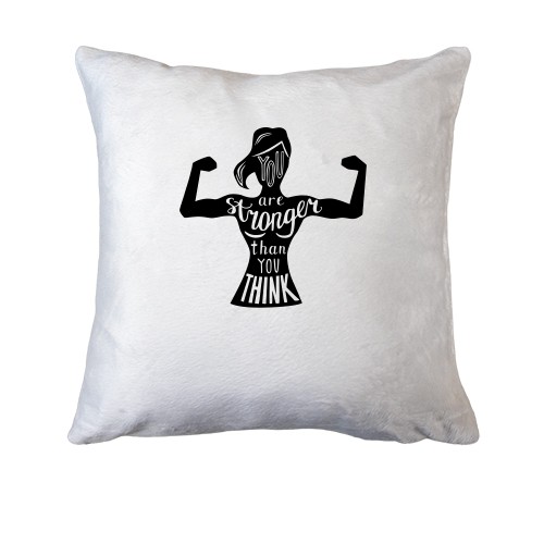 Подушка You are stronger than you think