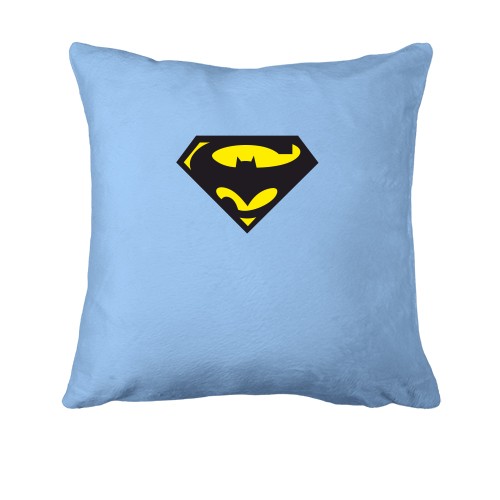 Подушка бэтмо-супермэн