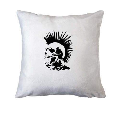 Подушка череп-панк