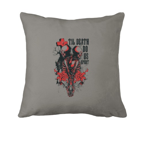 Подушка cо скелетами 