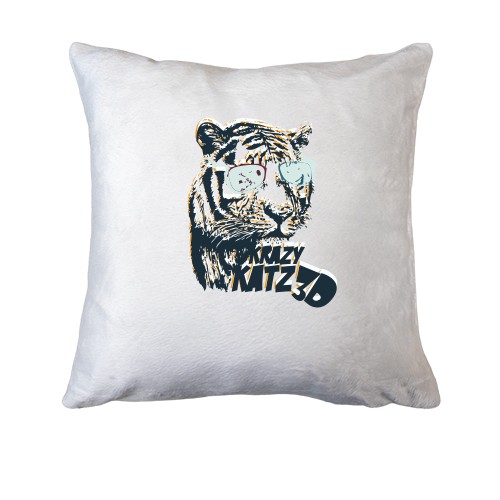 Подушка crazy cat
