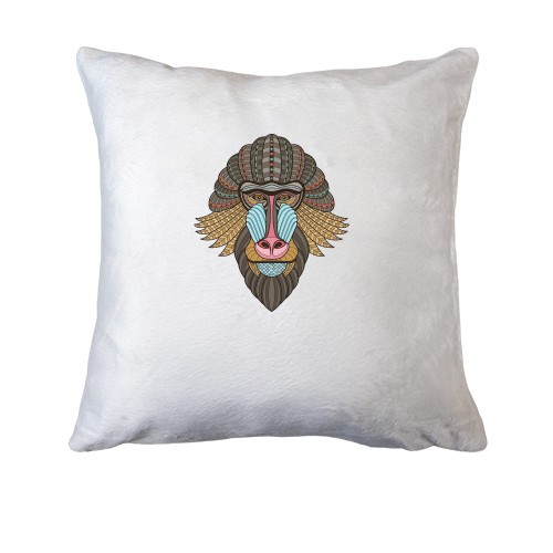 Подушка этно обезьяна