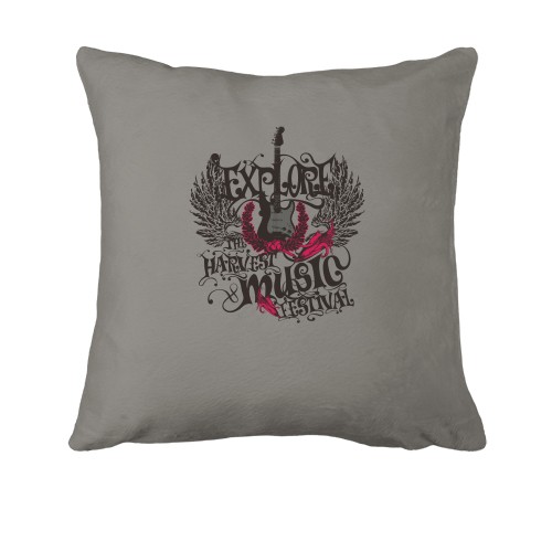 Подушка explore the harvest music festival