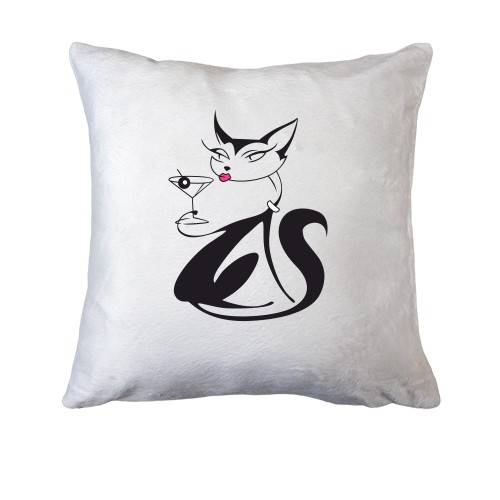 Подушка гламурная кошечка