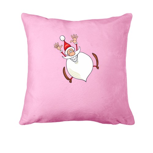 Подушка із кумедним сантою