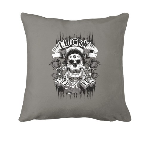 Подушка lucky skull