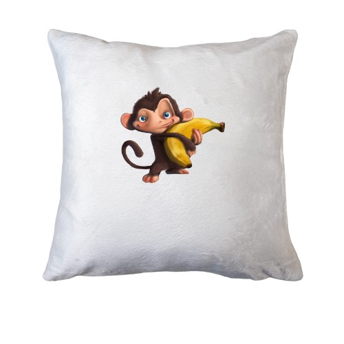 Подушка мартышка с бананом