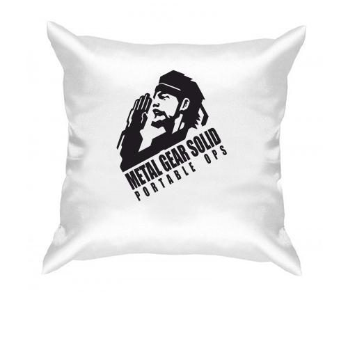 Подушка metal gear solid ops