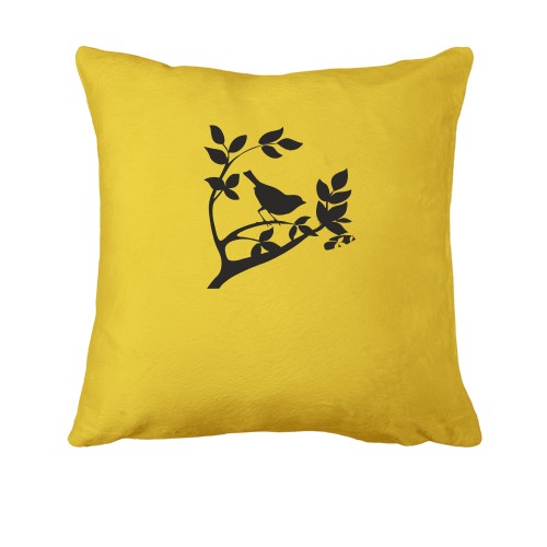 Подушка птичка на дереве