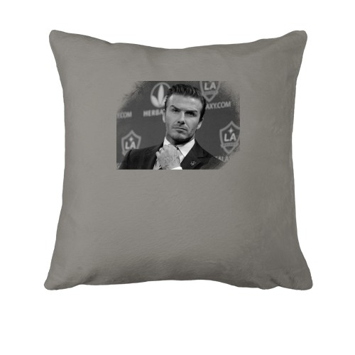 Подушка с Дэвидом Бэкхемом