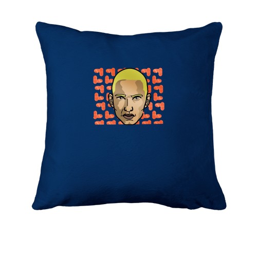 Подушка с Eminem (иллюстрация)