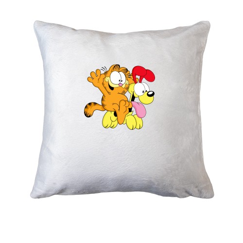 Подушка с Гарфилдом на собачке