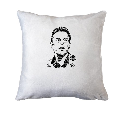 Подушка с Илоном Маском (2)