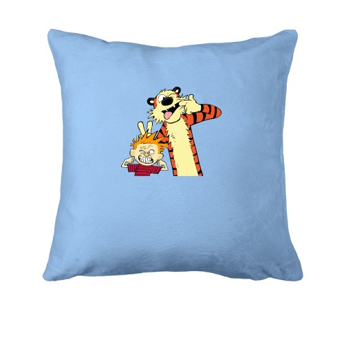 Подушка с Кельвином и Хоббсом