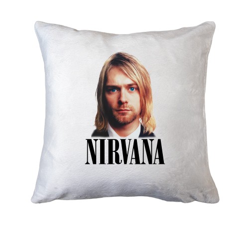 Подушка з Курт Кобейном (Nirvana)