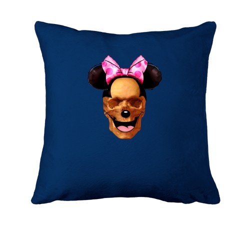 Подушка с Мини Маусом черепом