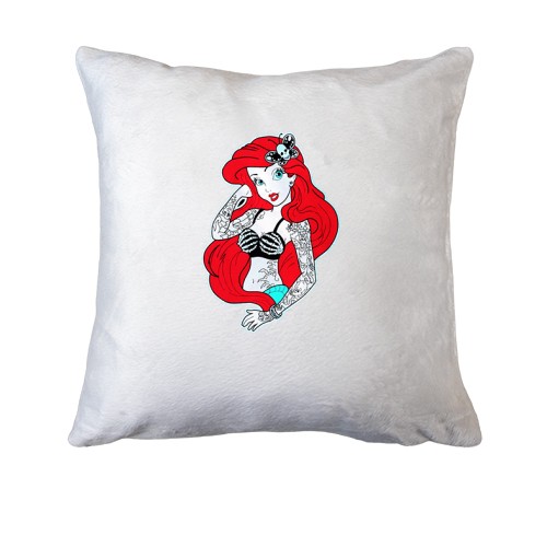 Подушка с Русалочкой - готом