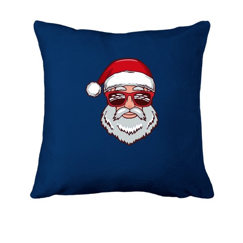 Подушка з Сантою в темних окулярах