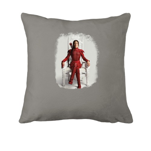 Подушка с Сойкой Пересмешницей на троне (Голодные Игры)