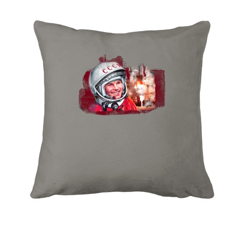 Подушка з Юрієм Гагаріним