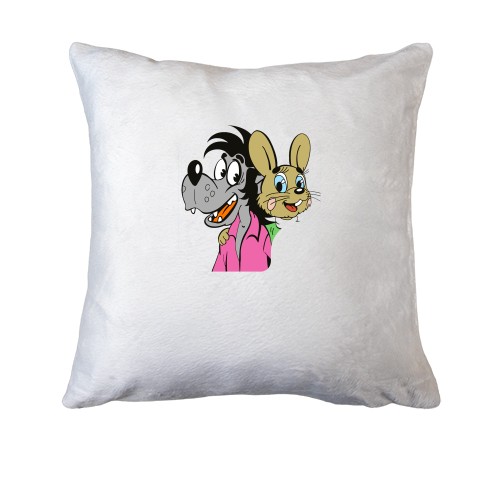 Подушка с Зайчиком и Волком (Ну погоди!)