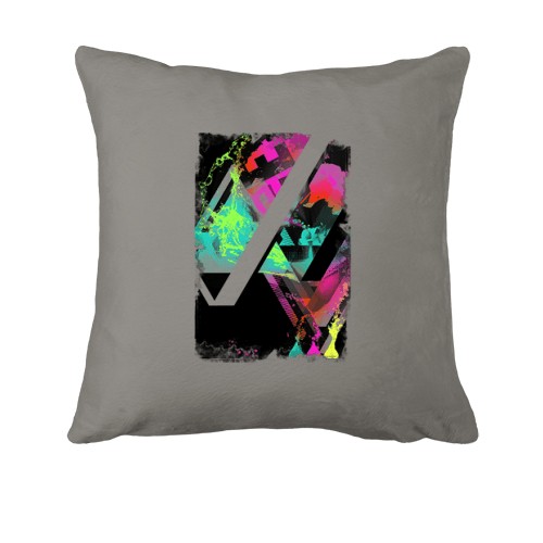 Подушка с абстракцией