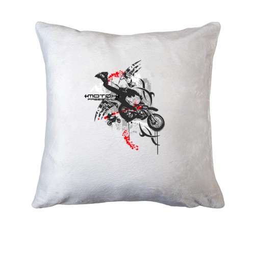 Подушка з абстракцією 