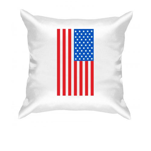 Подушка з американським прапором