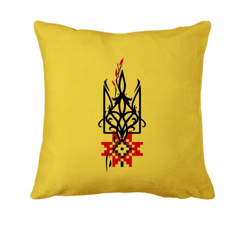 Подушка с арнаментом 