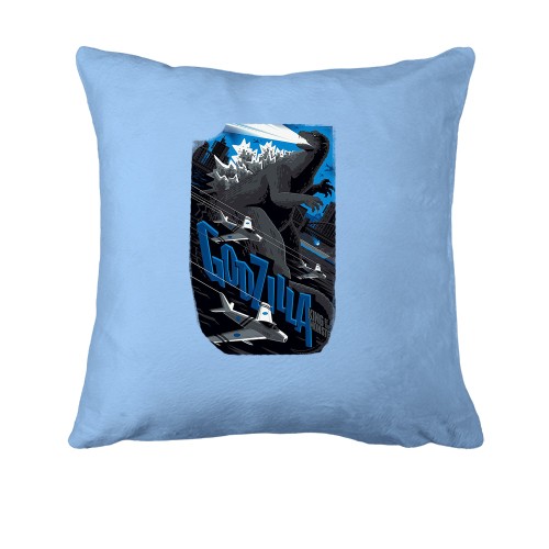 Подушка с артом Годзилла