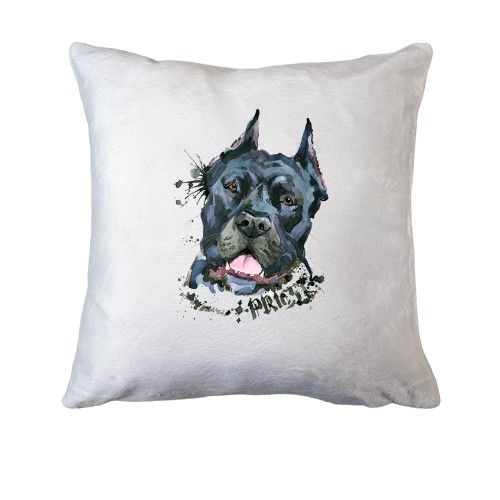 Подушка с бульдогом